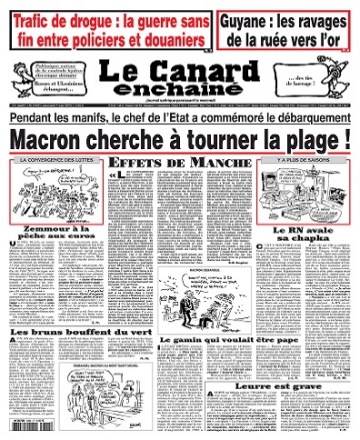 Le Canard Enchaîné N°5352 Du 7 Juin 2023