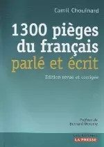 1300 pièges du français parlé et écrit