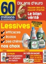 60 Millions de Consommateurs N°467 - Lessives