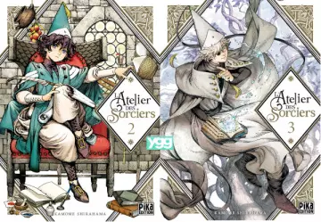 L'ATELIER DES SORCIERS (SHIRAHAMA) - VOLUMES 2 ET 3