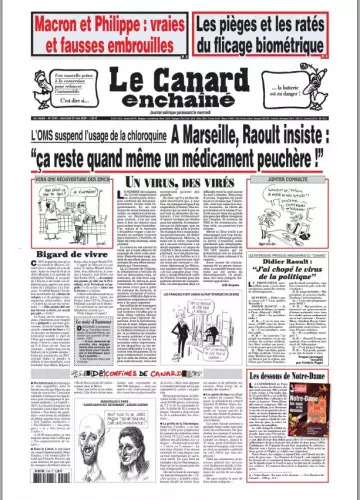 Le Canard Enchaîné - 27 Mai 2020